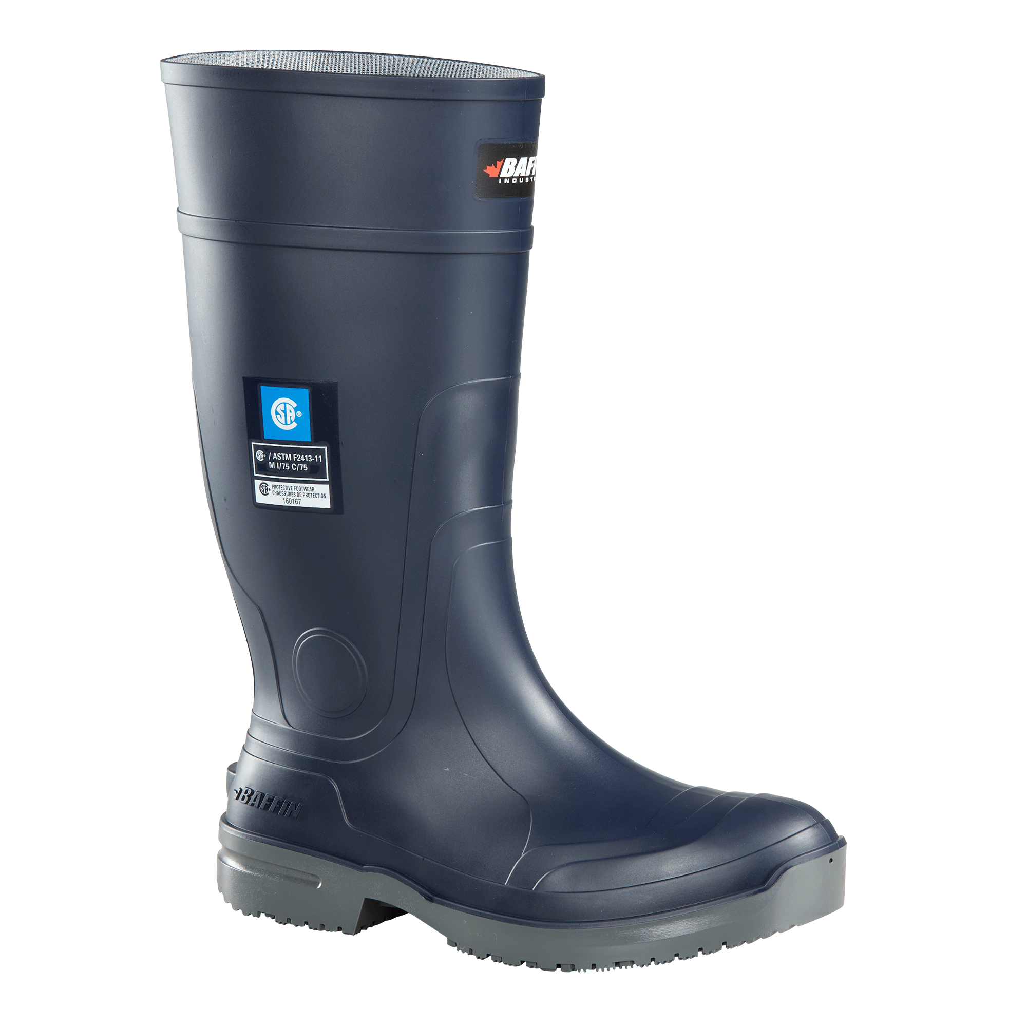 GRIP 360 (Safety Toe) | Unisex Boot - Primary || Blue/Grey