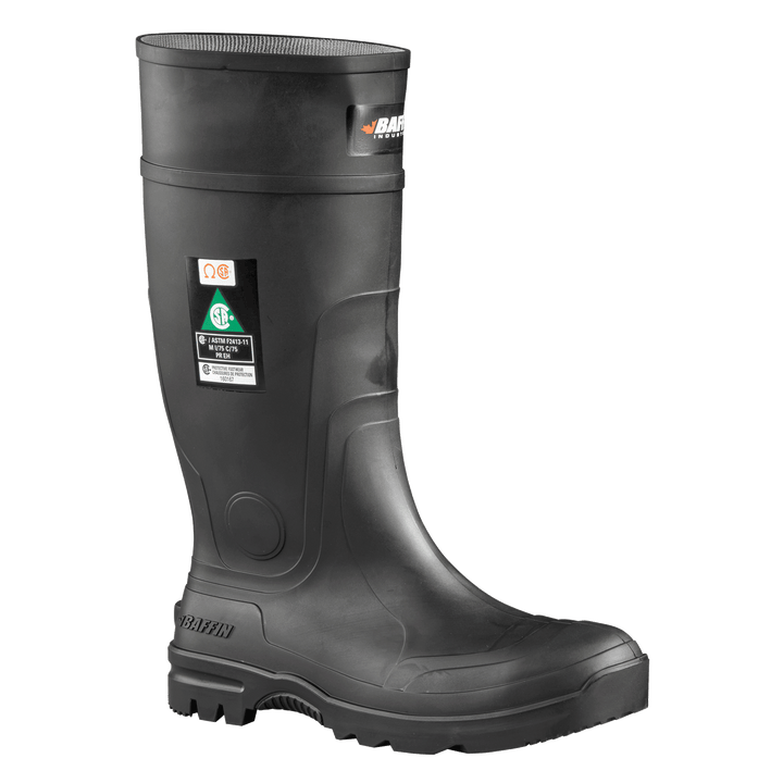 BLACKHAWK (Safety Toe & Plate) | Unisex Boot - Primary || Black