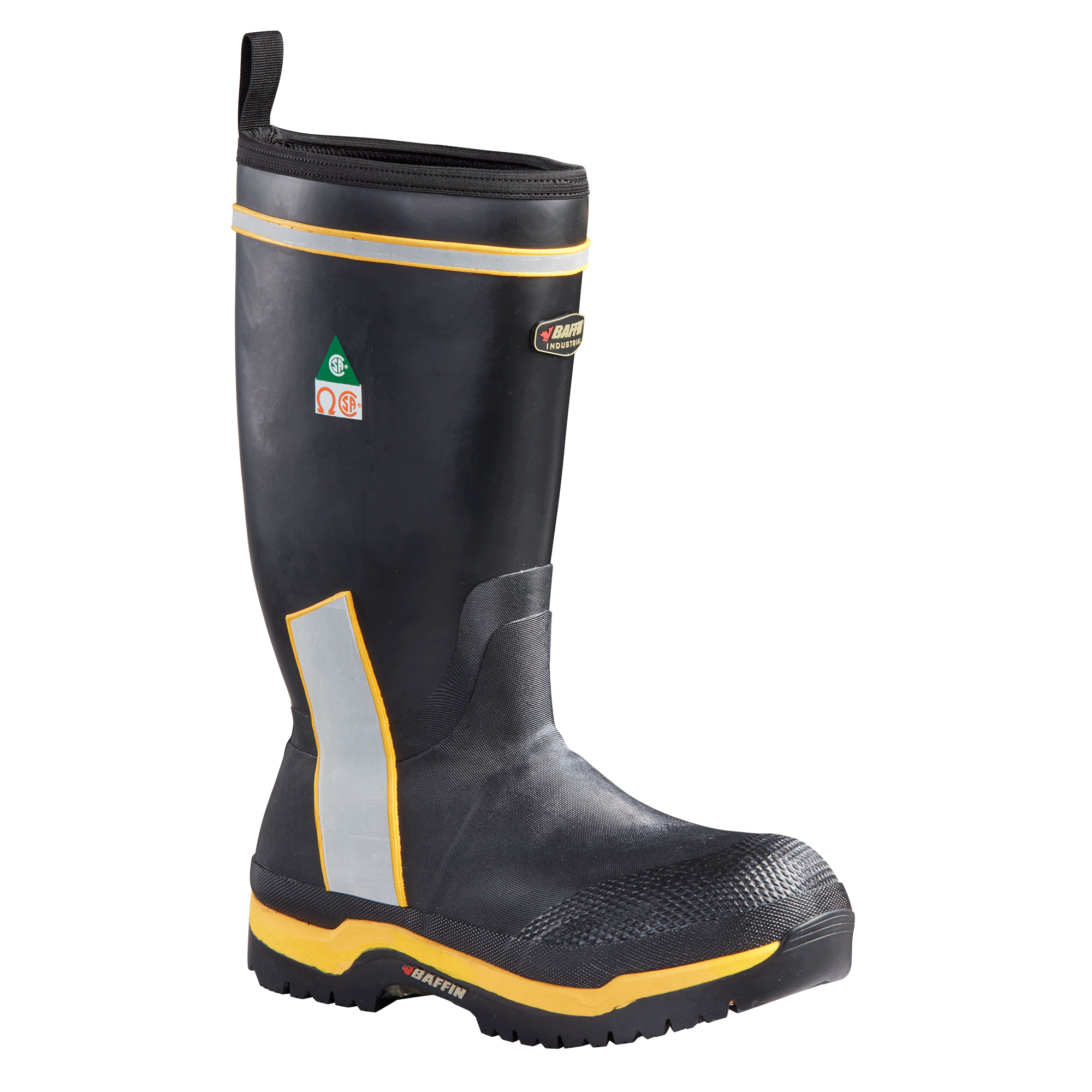 CYCLONE (Safety Toe & Plate) | Men's Boot - Primary || Black/Hi-Vis