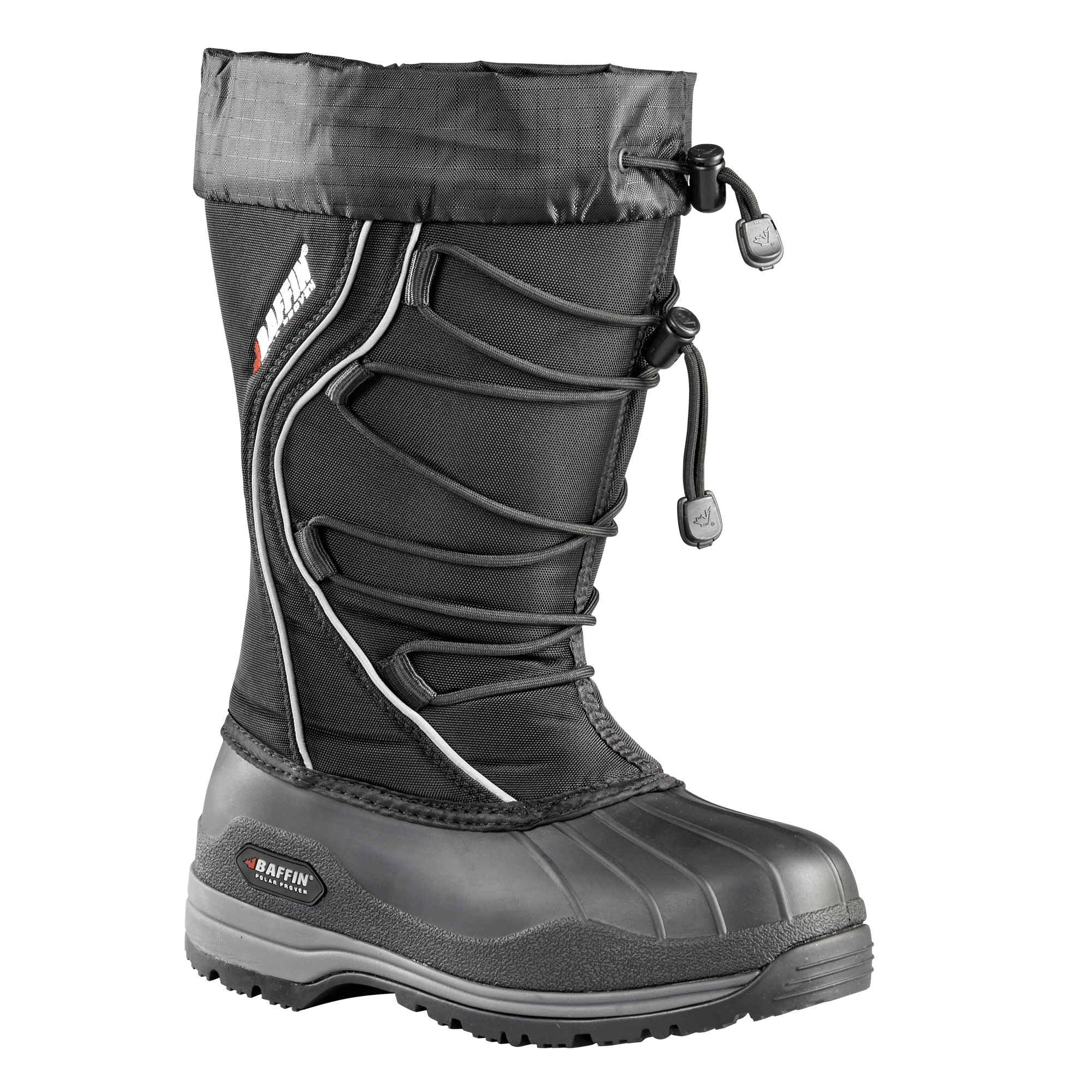 Baffin Women's Ice Field Insulated Boots, Black, 8