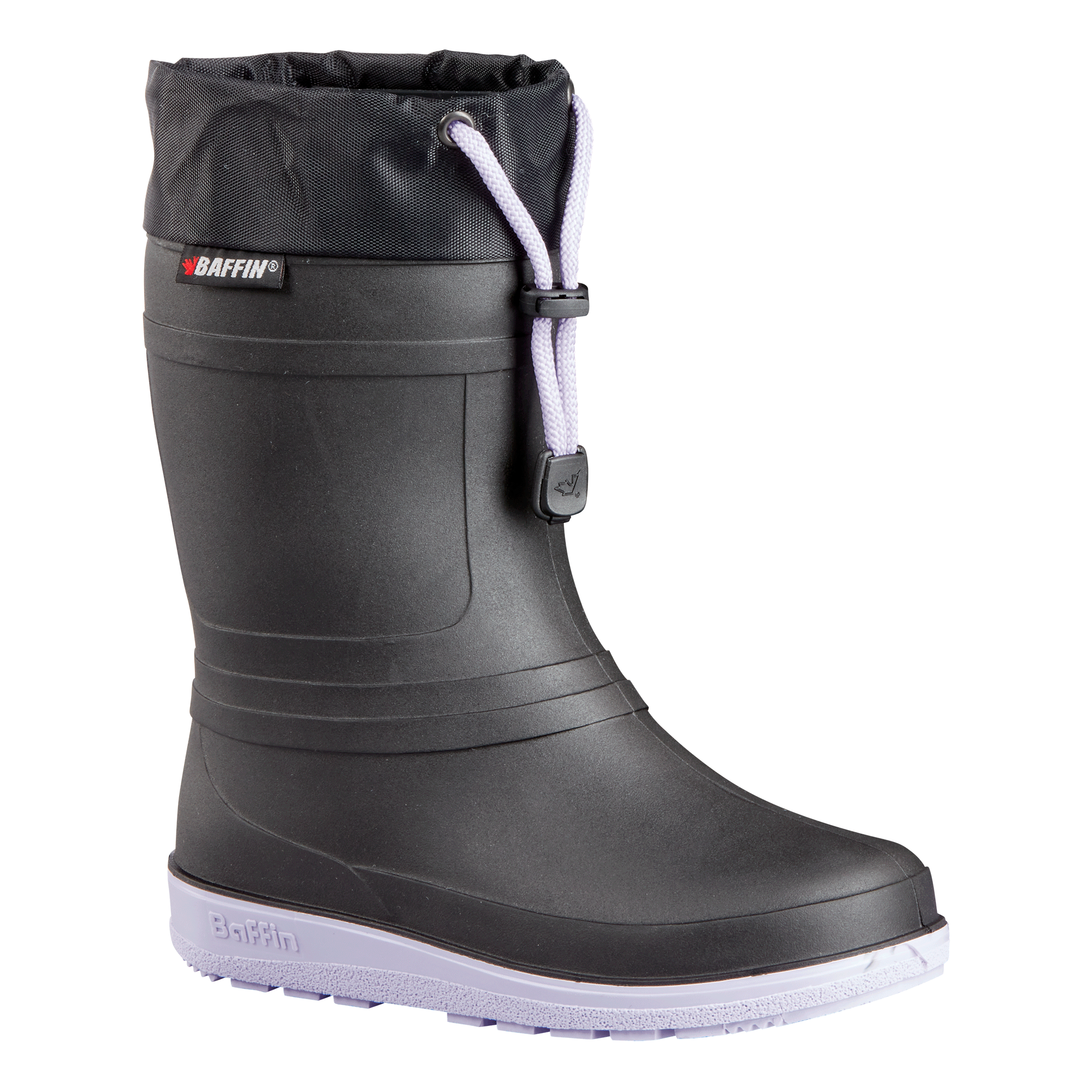ICE CASTLE | Kids Boot - Primary || Black/Lavender