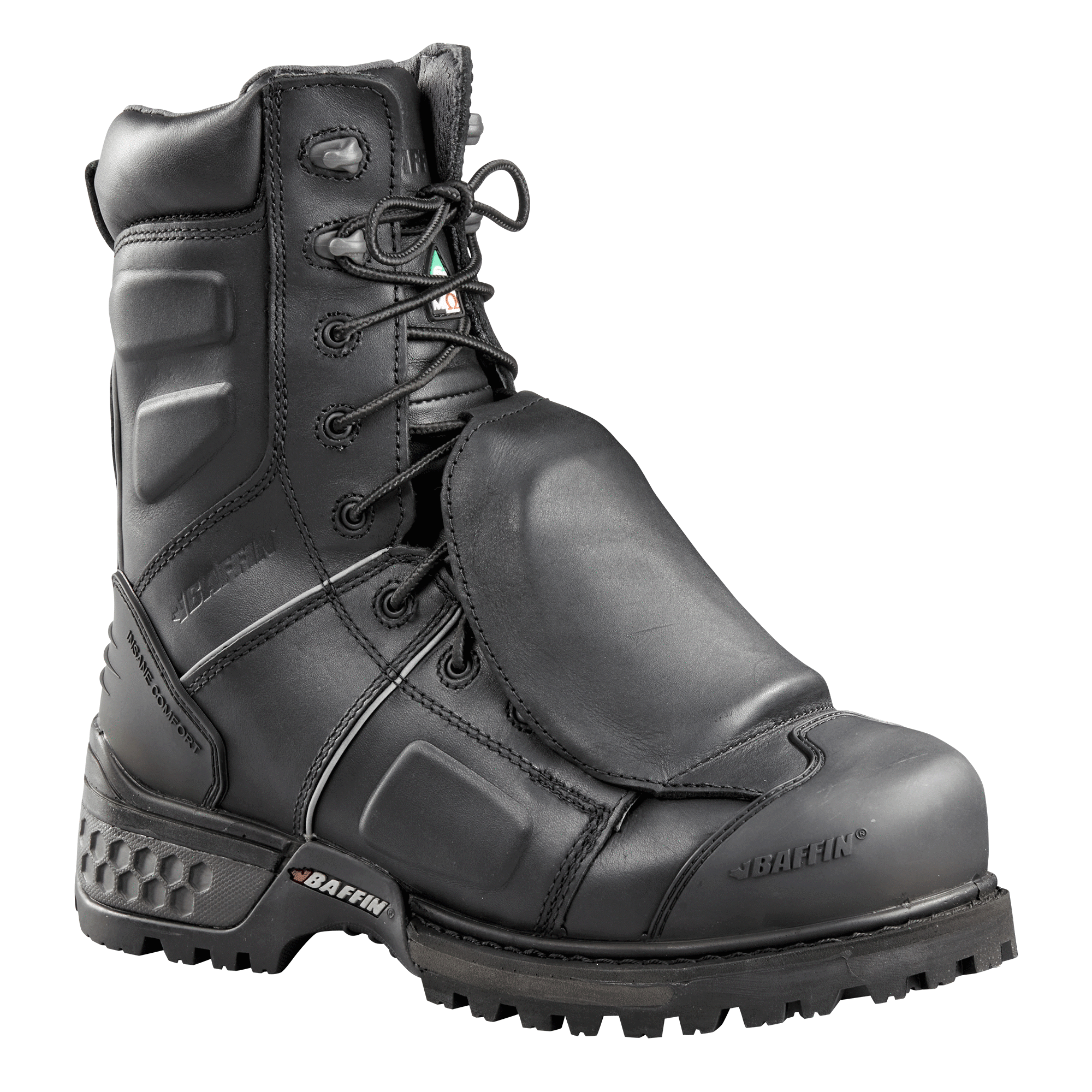 MONSTER 8" (External Metatarsal) | Unisex Boot - Primary || Black