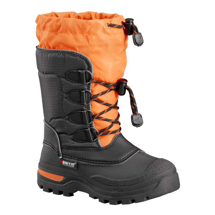 PINETREE | Big Kids Boot (Junior) - Primary || Charcoal/Orange