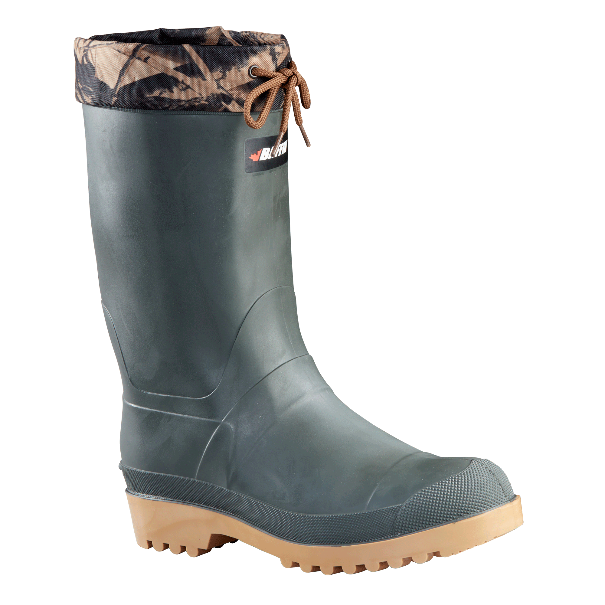 Baffin Trapper Men&s Rubber Boots Forest/Brown 10
