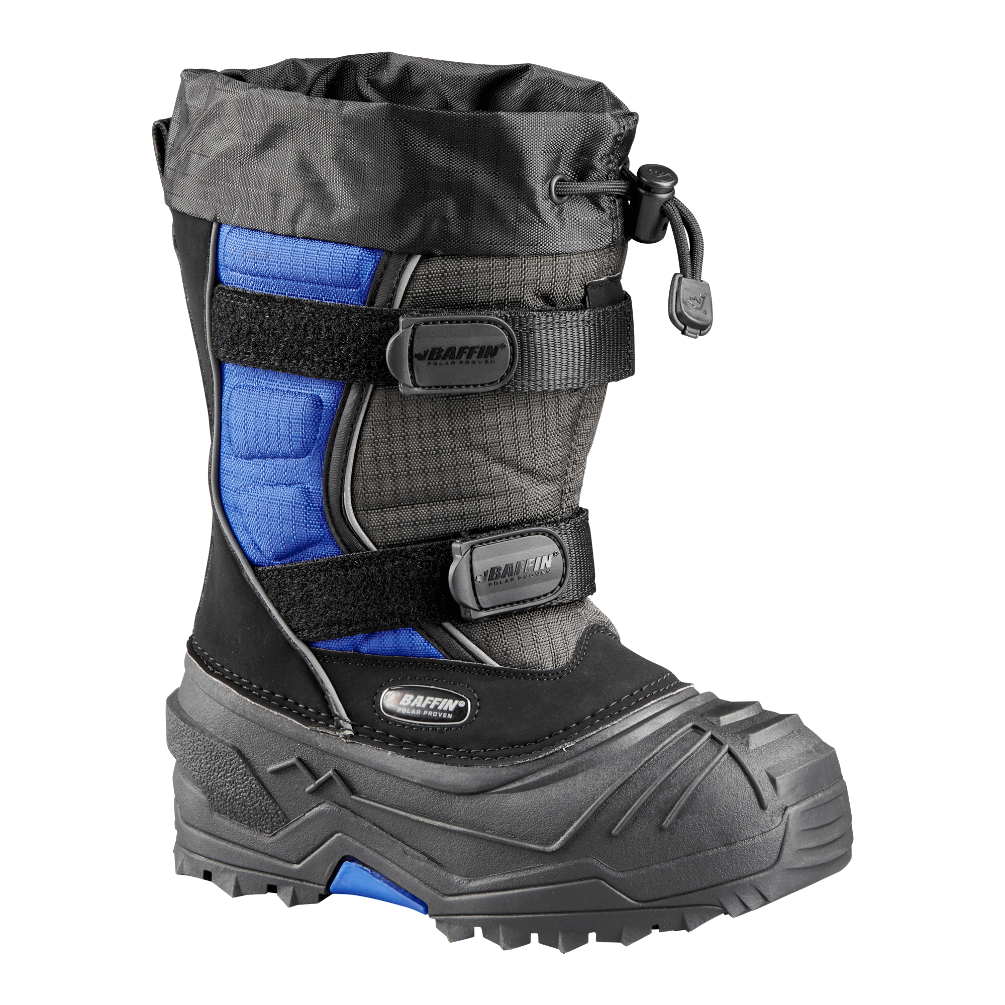 BAFFIN YOUNG EIGERS BOOTS Black Blue Youth 13