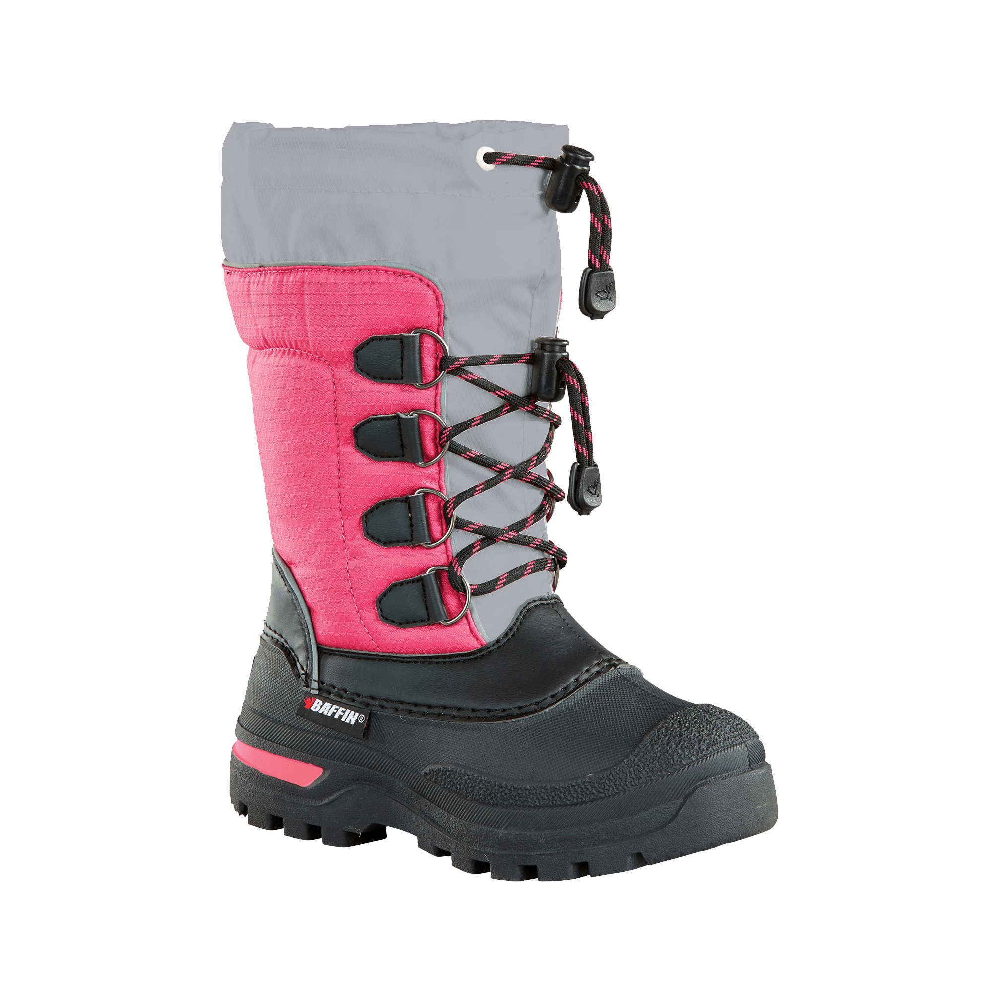 PINETREE | Big Kids Boot (Junior) - Primary || Charcoal/Fuchsia