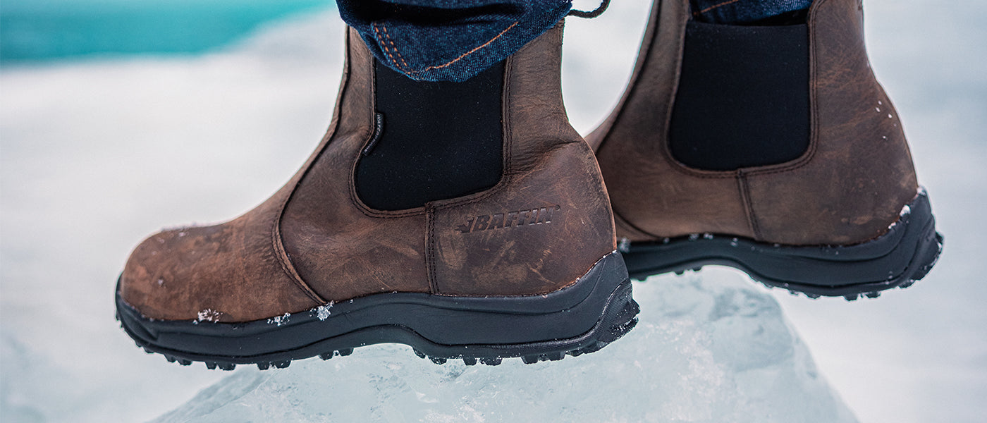 Slip Resistant Winter Boots: IceBite™ Slip Resistant Grip Footwear