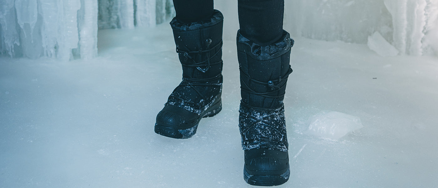 最終値下げ　BAFFIN 最強スノー長靴　美品 Women's Slip Resistant Winter Boots: IceBite™ Slip Resistant