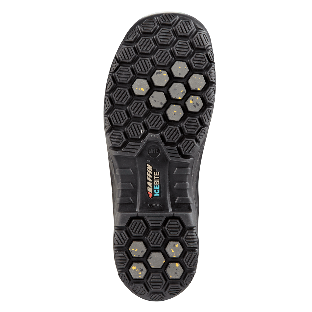 ICE CREW (SAFETY TOE & PLATE) | Men's Boot - Sole || Black