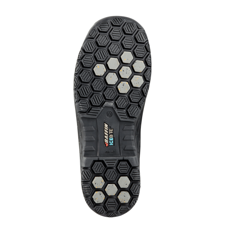 ICE MAN GRAPHITE パドル ICE HERO (Plain Toe) | Men's Side Zip EMS Boot – Baffin