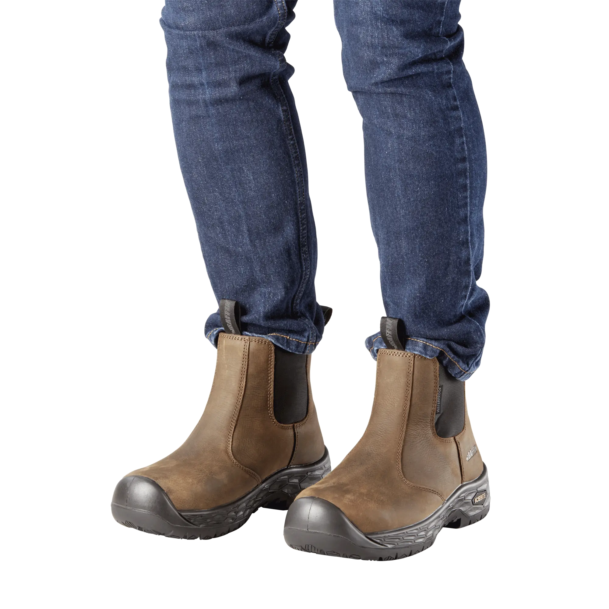 ICE CREW (SAFETY TOE & PLATE) | Women's Boot - Onfoot || Brown