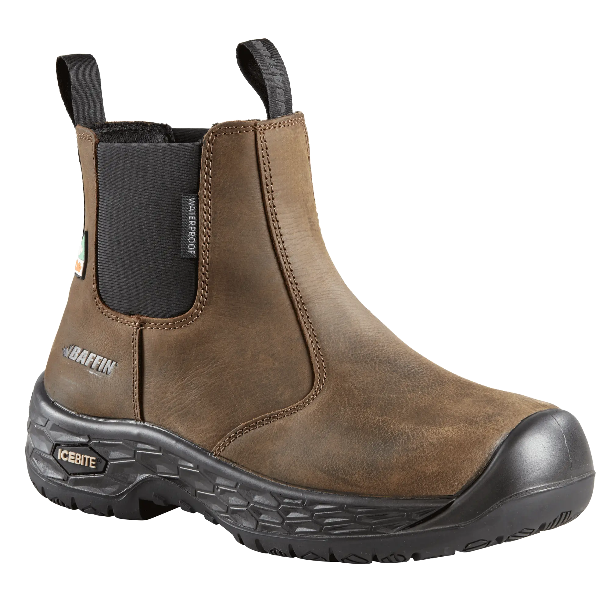 ICE CREW (SAFETY TOE & PLATE) | Women's Boot - Primary || Brown