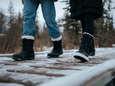 Quiz calf boots hot sale