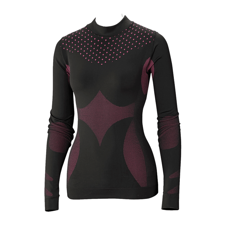 BASE LAYER TOP | Women's || Black/Pink
