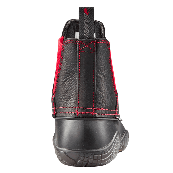 HURON | Women's Boot - Heel || Black/Red