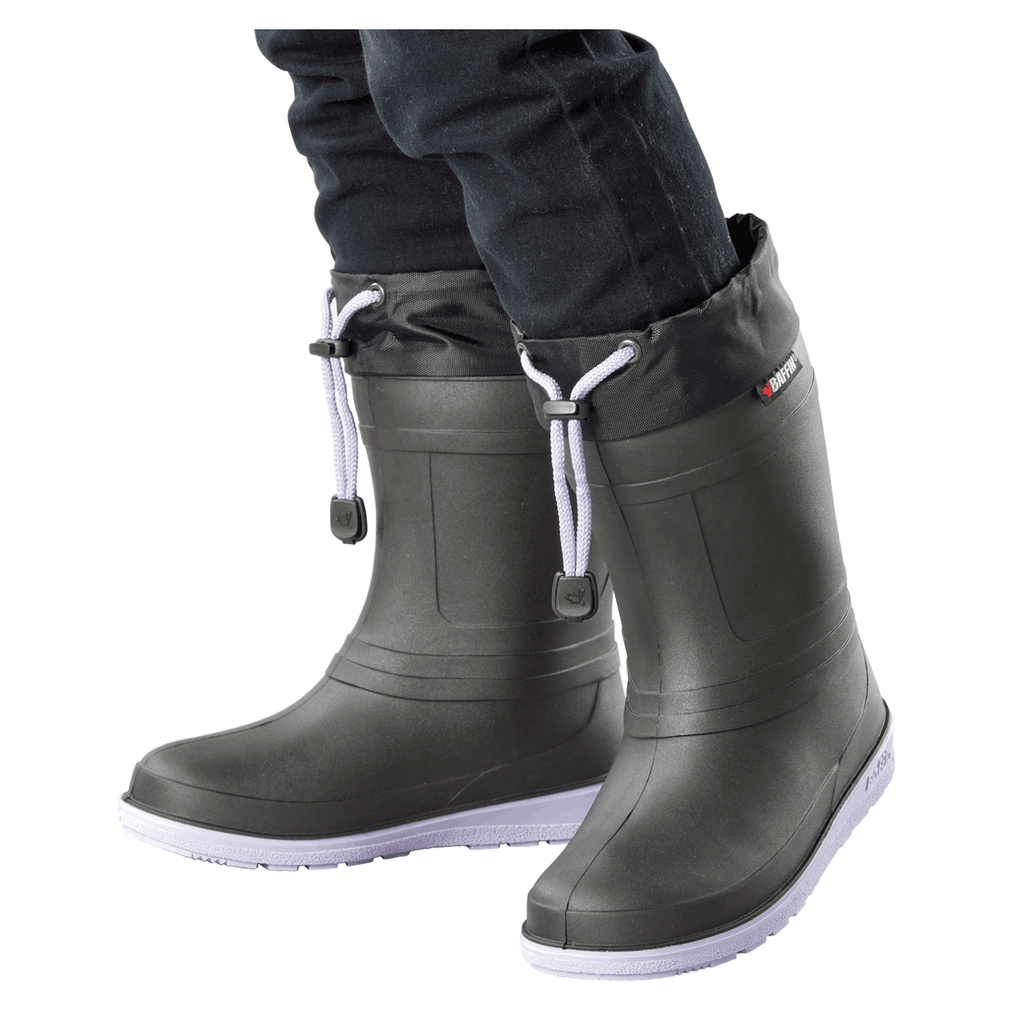 Ice Castle Baffin (Black) Kids Boots