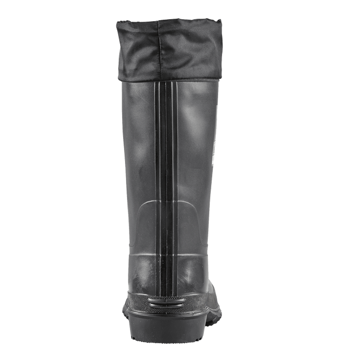 REFINERY (Safety Toe & Plate) | Men's Boot - Heel || Black