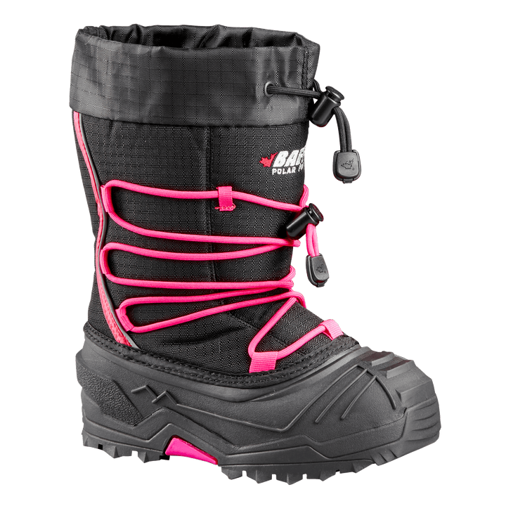 YOUNG SNOGOOSE | Big Kids Boot (Junior) - Primary || Black/Hyper-Berry