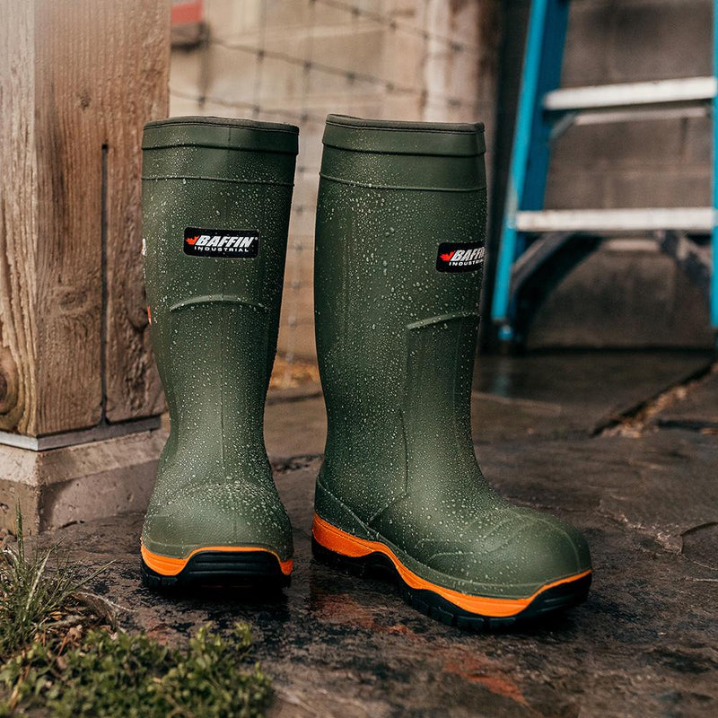 Baffin Black and Green Rain & Snow Boots Baffin Men main image 4